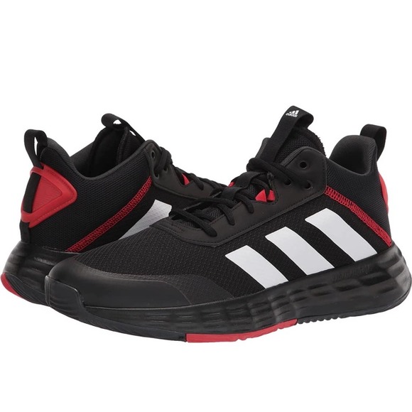 adidas Shoes Adidas Mens Own The Game Basketball Shoe Black Red